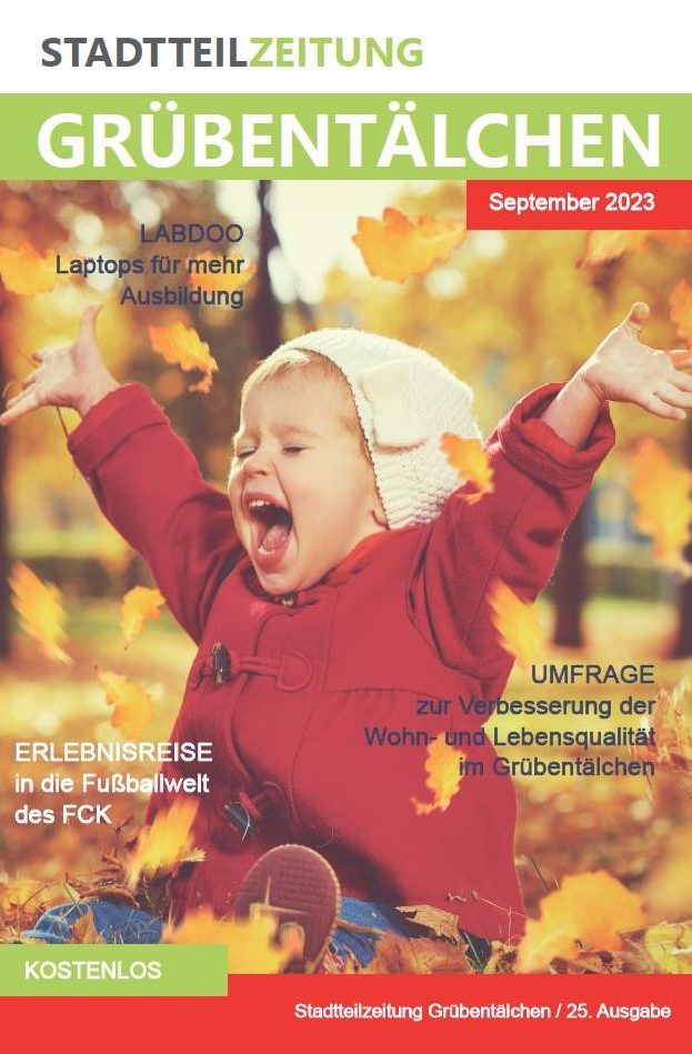 Titelbild der Stadteilzeitung für September 2023