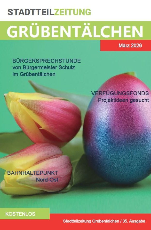 Titelbild der Stadteilzeitung für März 2026