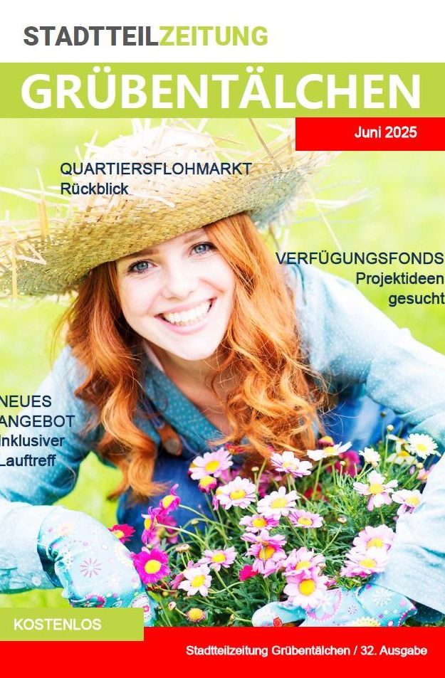 Titelbild der Stadteilzeitung für Juni 2025