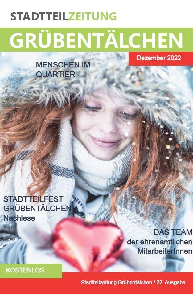 Titelbild der Stadteilzeitung für Dezember 2022