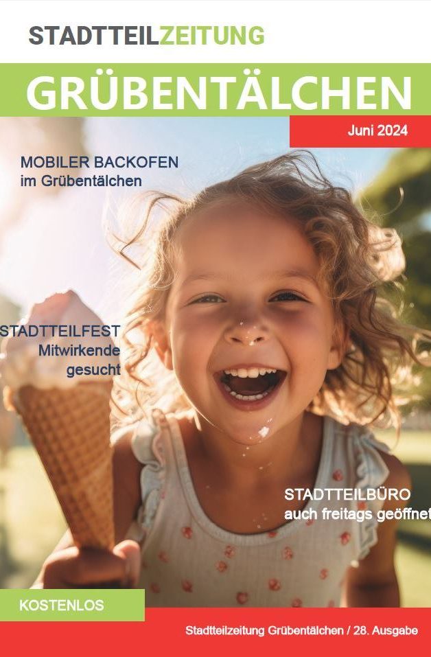 Titelbild der Stadteilzeitung für Juni 2024