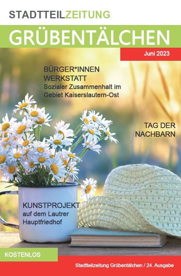 Titelbild der Stadteilzeitung für Juni 2023