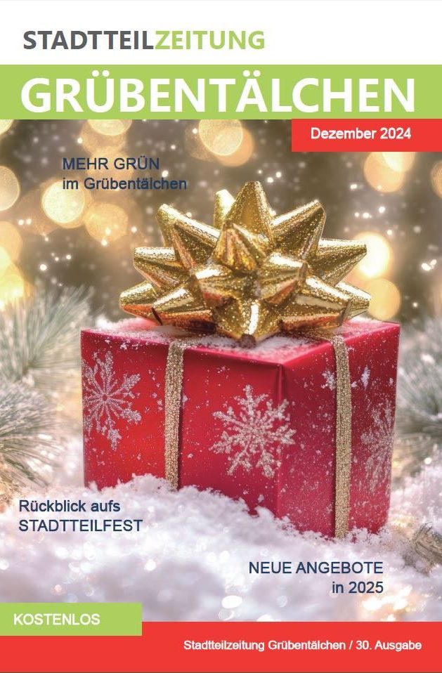 Titelbild der Stadteilzeitung für Dezember 2024